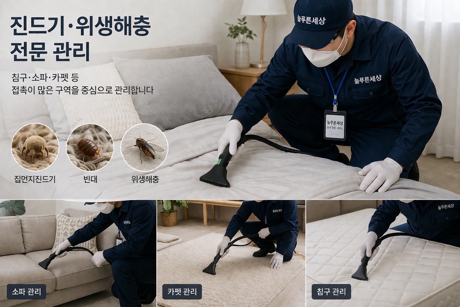 진드기 위생해충 관리