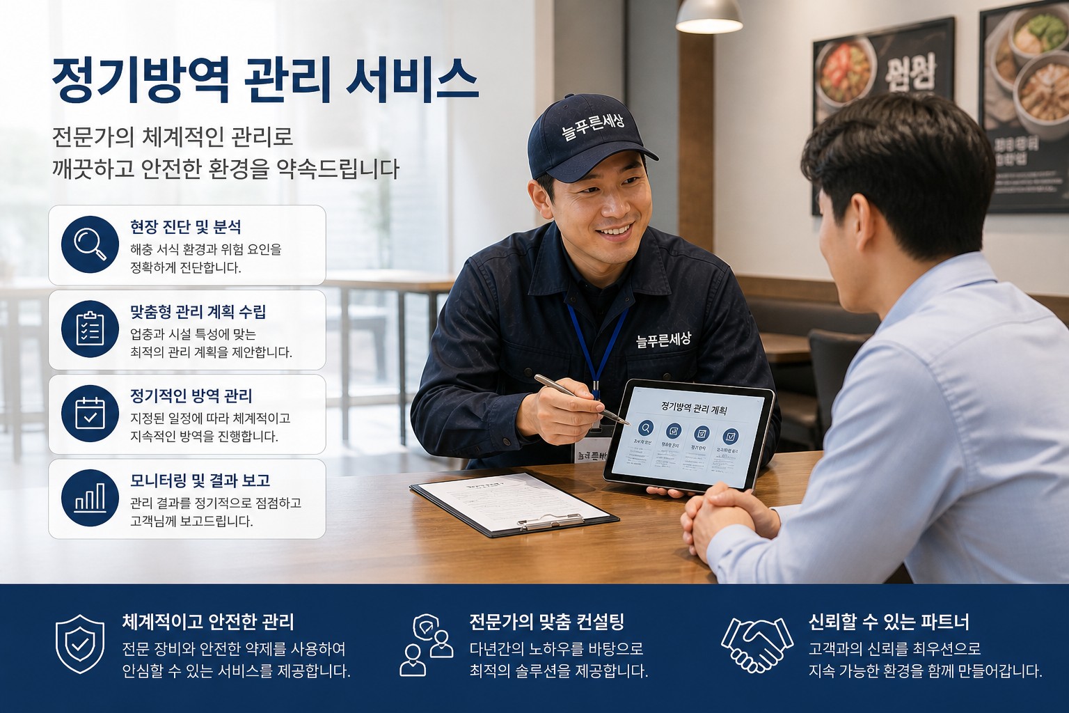 정기방역 관리